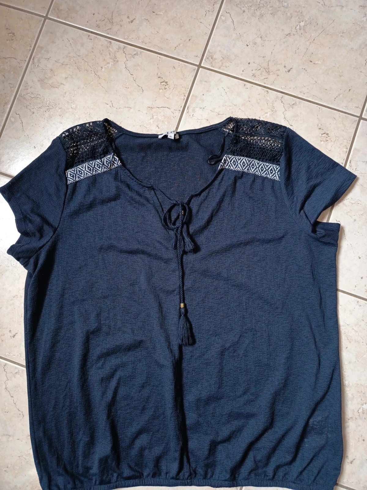 Navy blouse La Halle – photo 2